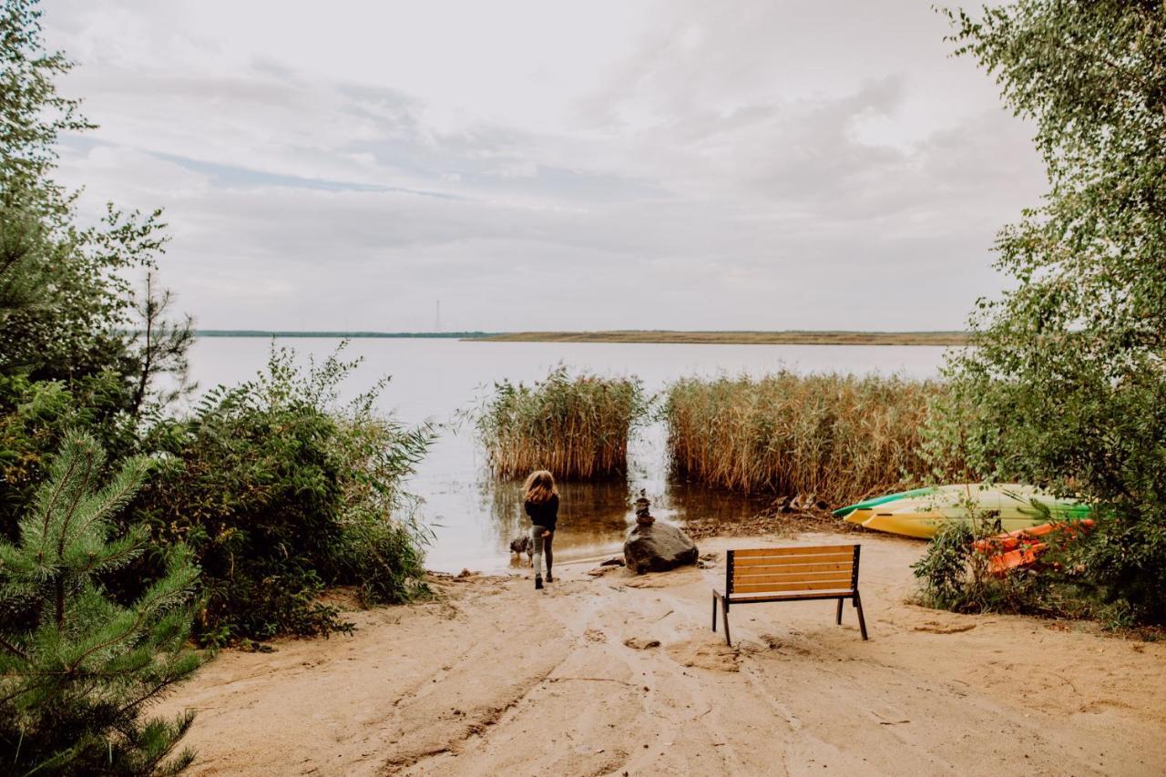 Raus Und Gut Glamping Am Graebendorfer See Drebkau المظهر الخارجي الصورة