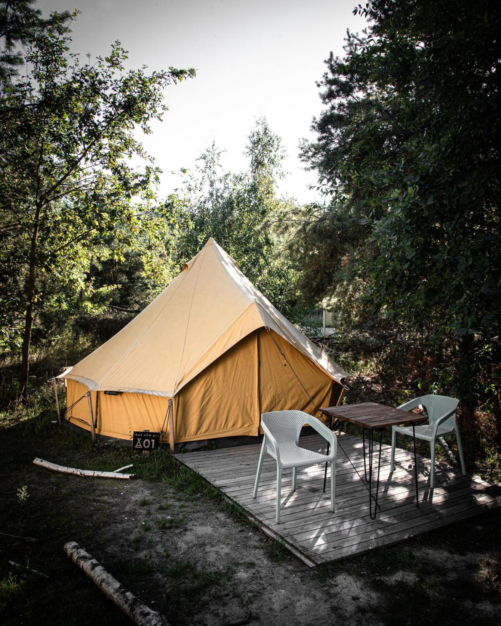 Raus Und Gut Glamping Am Graebendorfer See Drebkau المظهر الخارجي الصورة