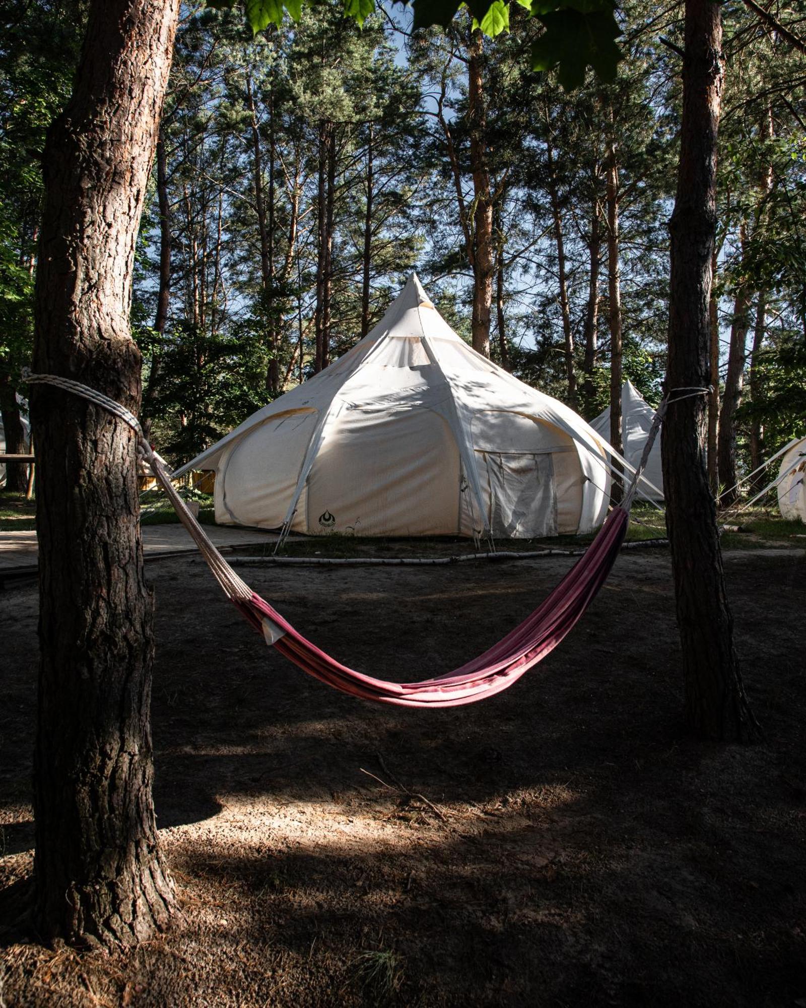 Raus Und Gut Glamping Am Graebendorfer See Drebkau المظهر الخارجي الصورة