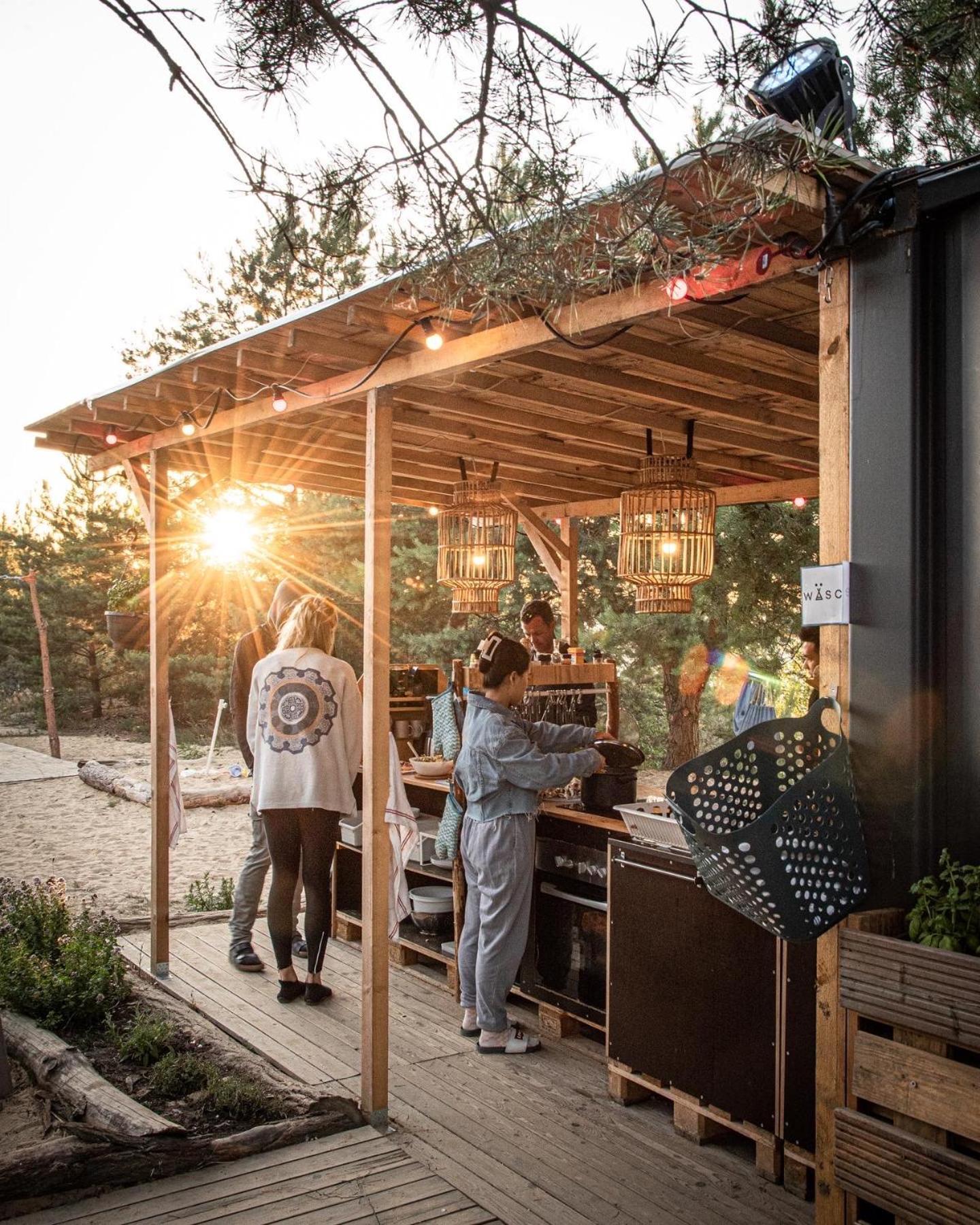 Raus Und Gut Glamping Am Graebendorfer See Drebkau المظهر الخارجي الصورة