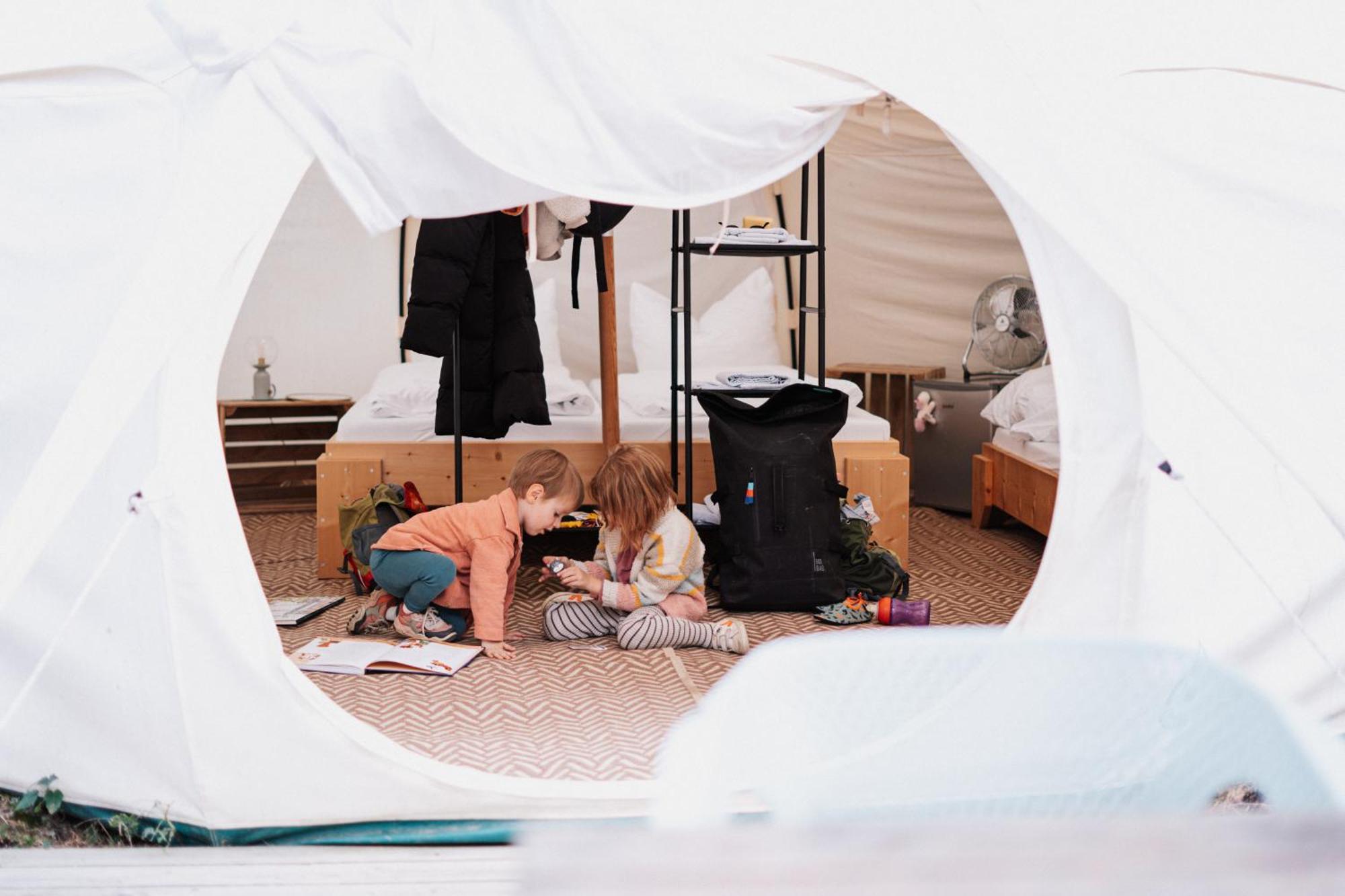 Raus Und Gut Glamping Am Graebendorfer See Drebkau المظهر الخارجي الصورة