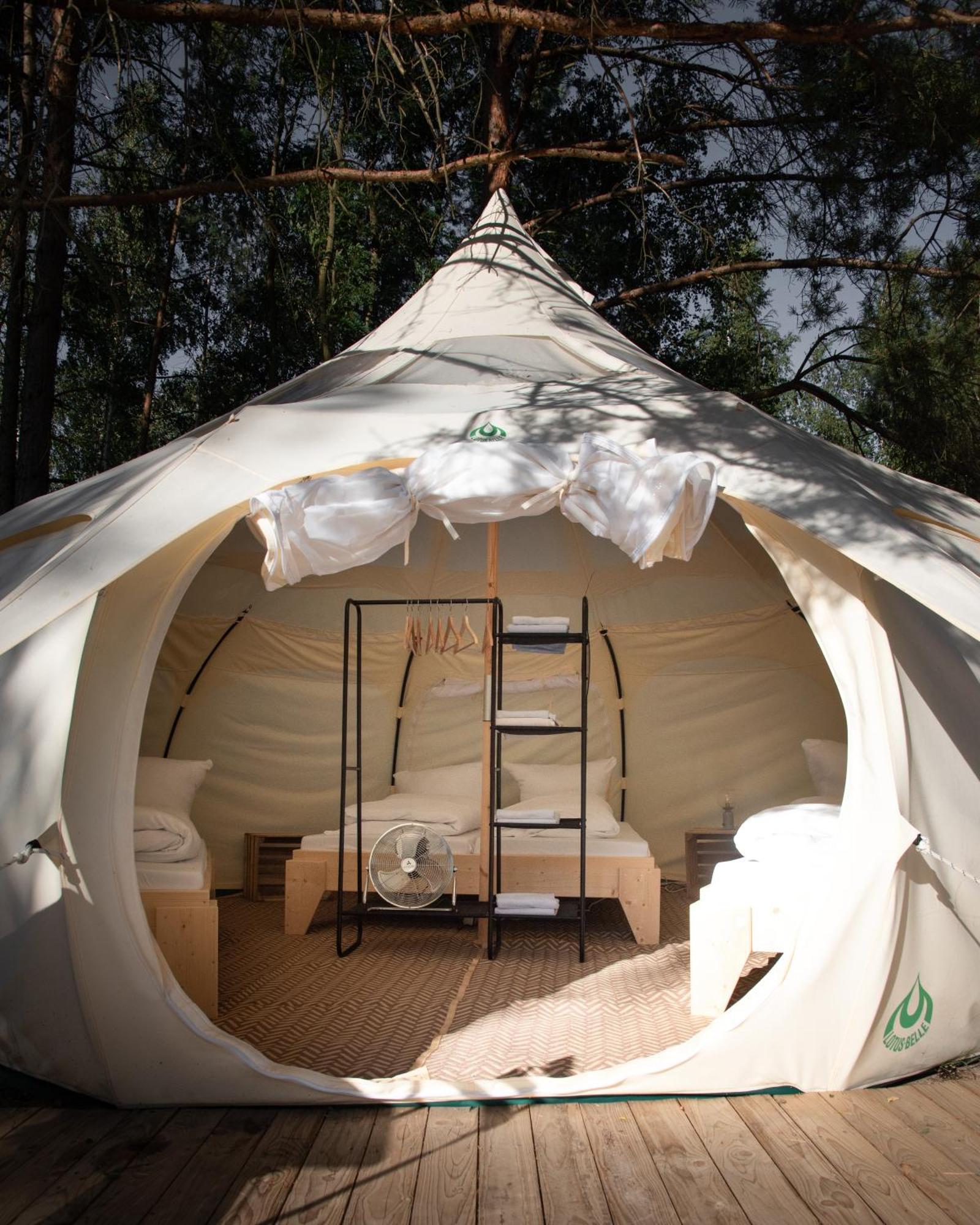 Raus Und Gut Glamping Am Graebendorfer See Drebkau المظهر الخارجي الصورة