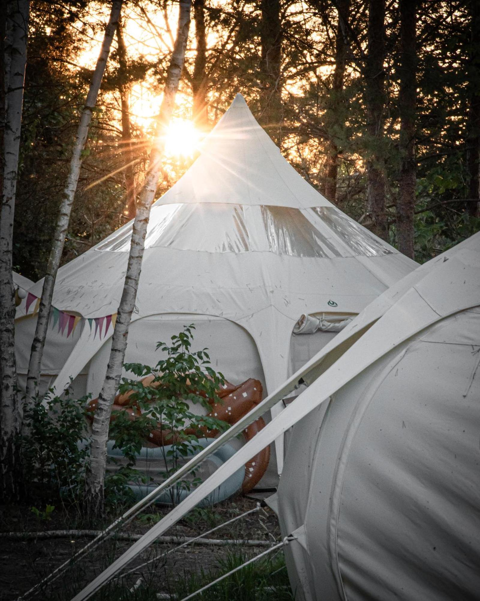 Raus Und Gut Glamping Am Graebendorfer See Drebkau المظهر الخارجي الصورة