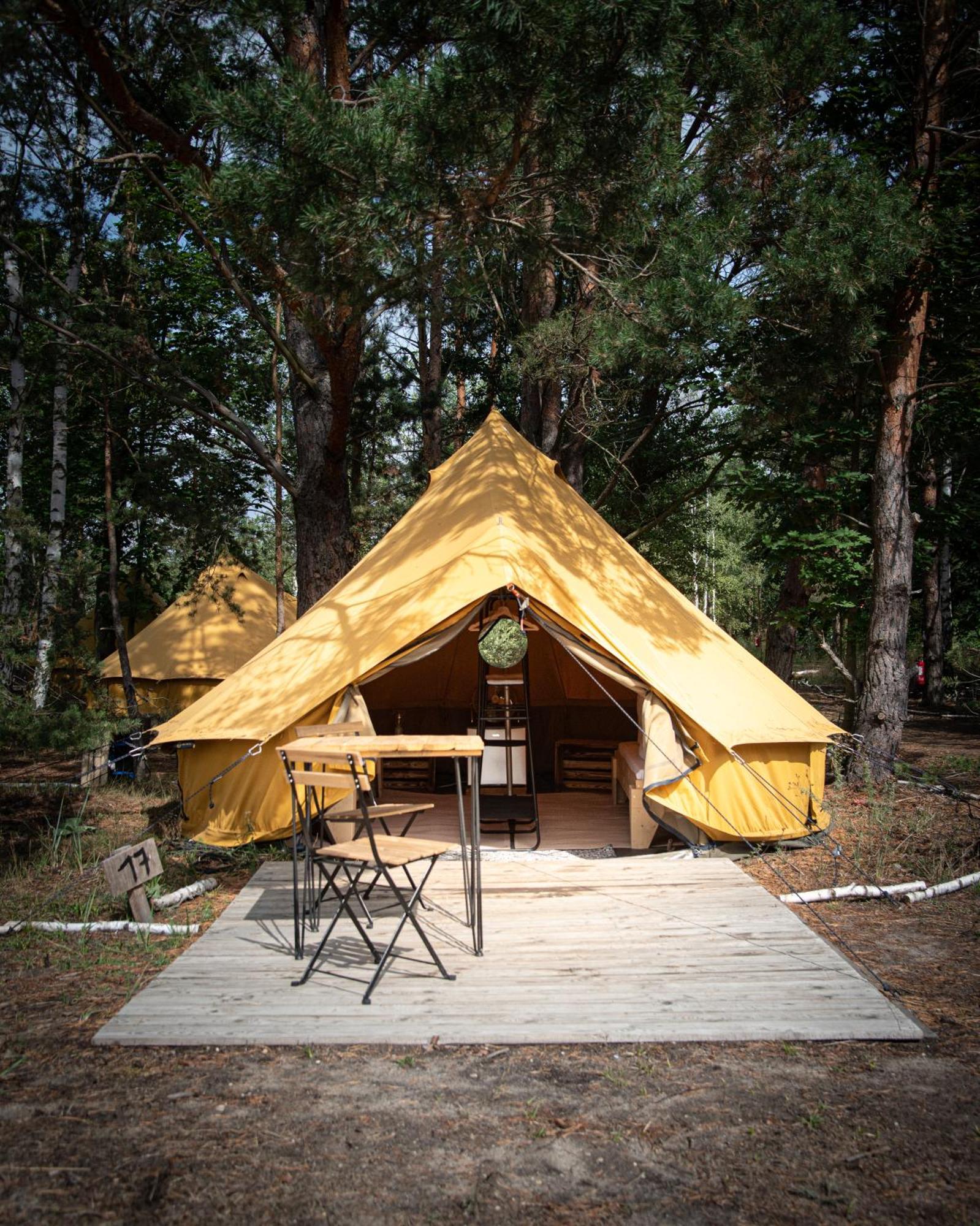 Raus Und Gut Glamping Am Graebendorfer See Drebkau المظهر الخارجي الصورة