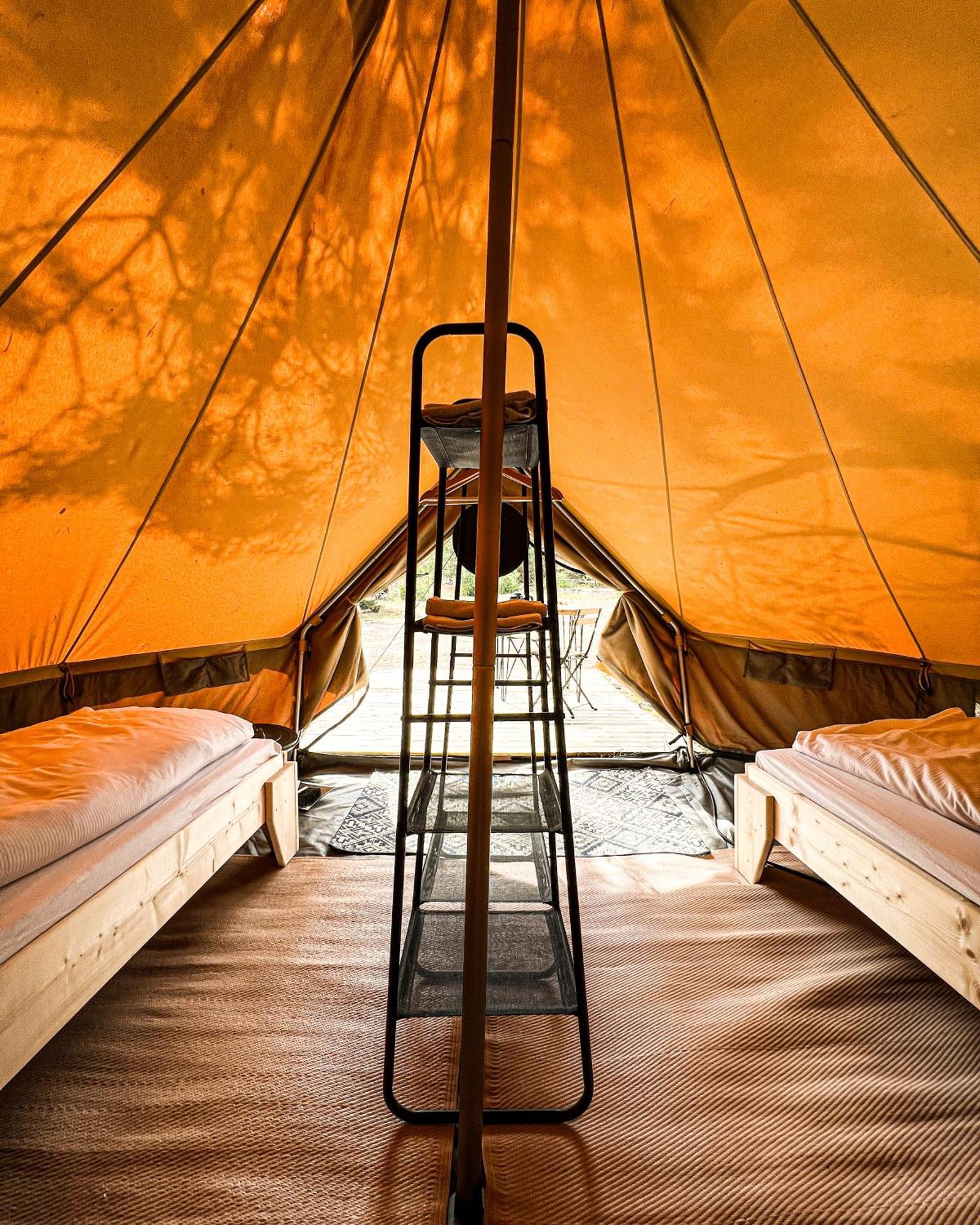 Raus Und Gut Glamping Am Graebendorfer See Drebkau المظهر الخارجي الصورة