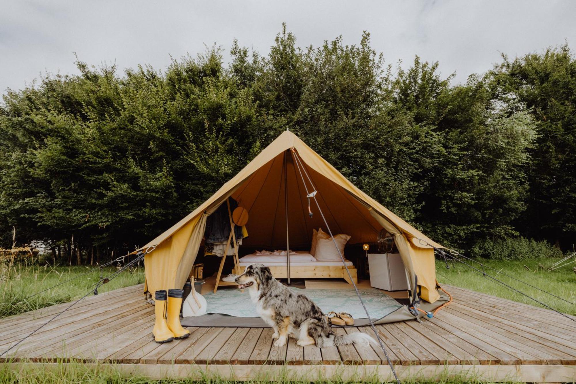 Raus Und Gut Glamping Am Graebendorfer See Drebkau المظهر الخارجي الصورة