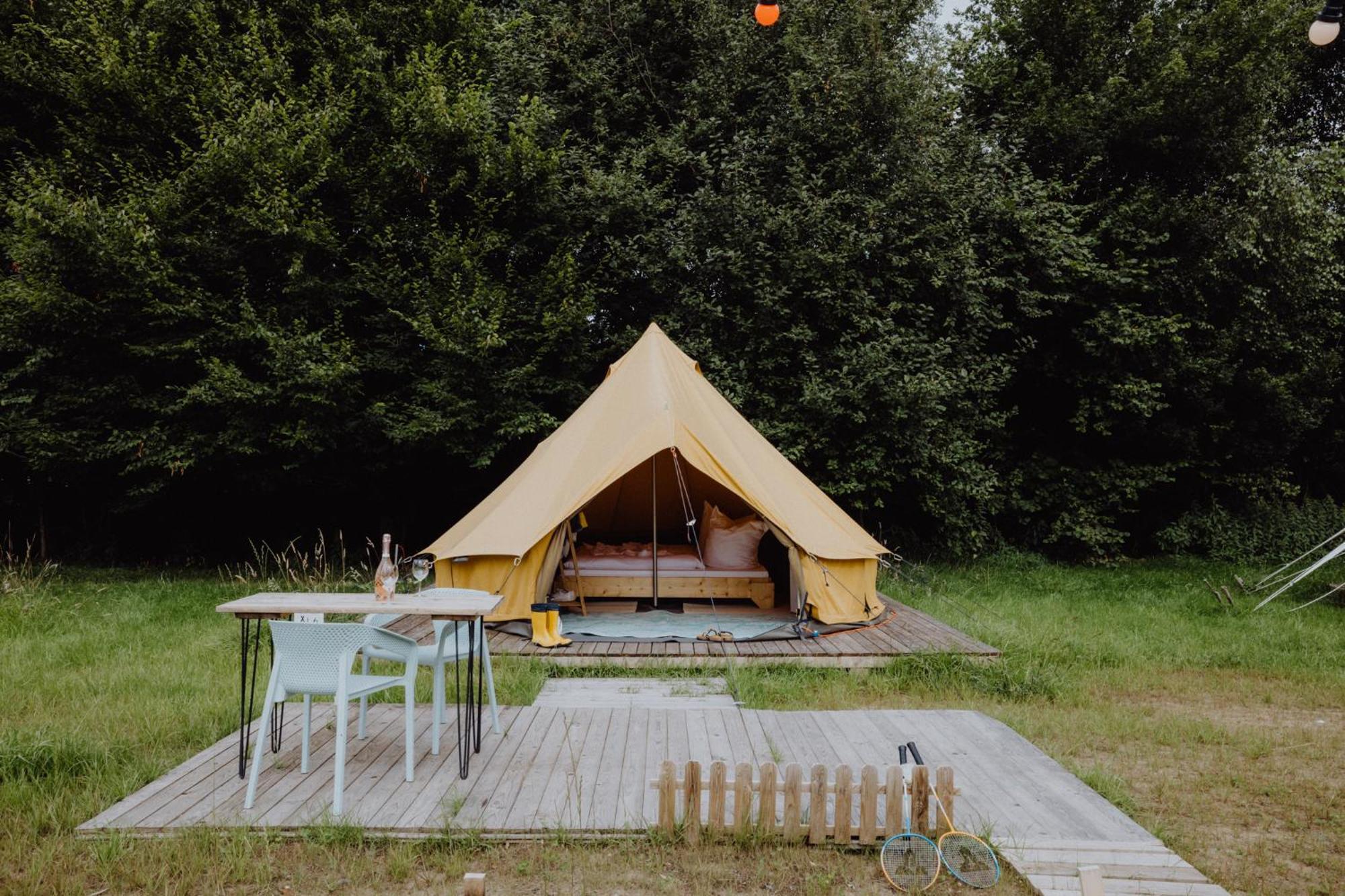 Raus Und Gut Glamping Am Graebendorfer See Drebkau المظهر الخارجي الصورة