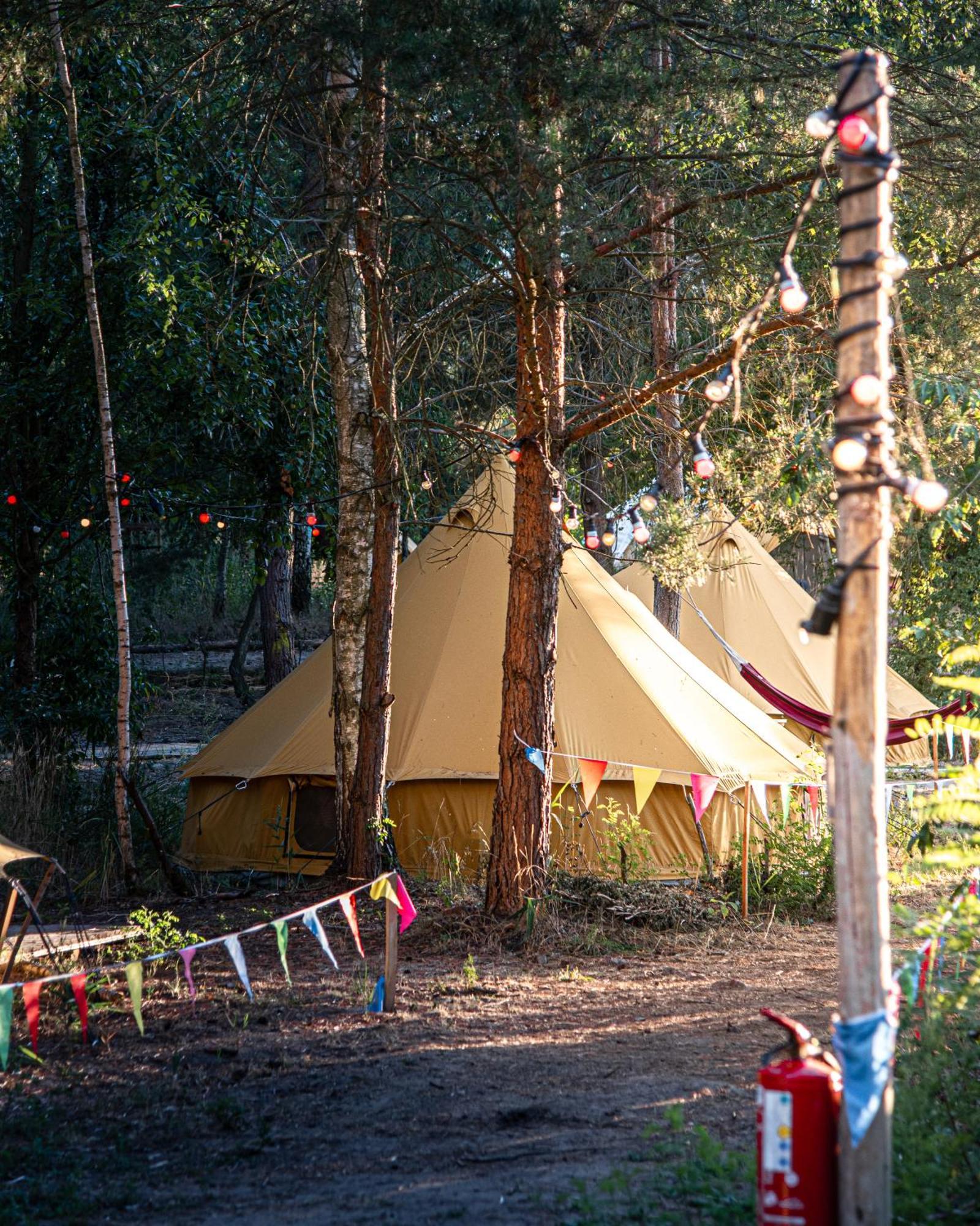Raus Und Gut Glamping Am Graebendorfer See Drebkau المظهر الخارجي الصورة